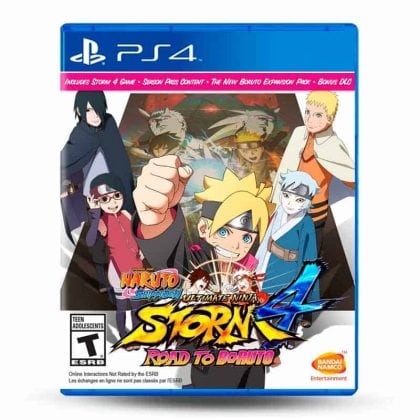 Naruto Shippuden: Ultimate Ninja Storm 4 – Road to Boruto – PS4 (DVD)