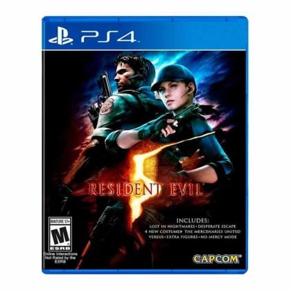 Resident Evil 5 – PS4 (DVD)